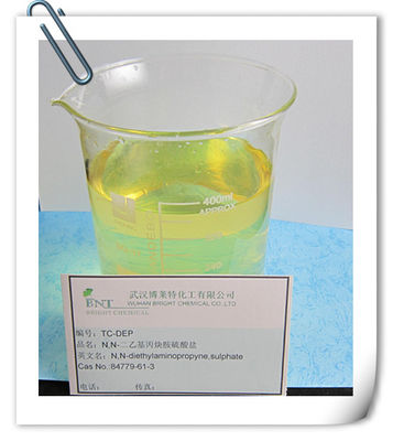 पीला रंग का TC-DEP N,N-Diethyl-2-Propyneammonium Sulfate CAS No. 84779-61-3